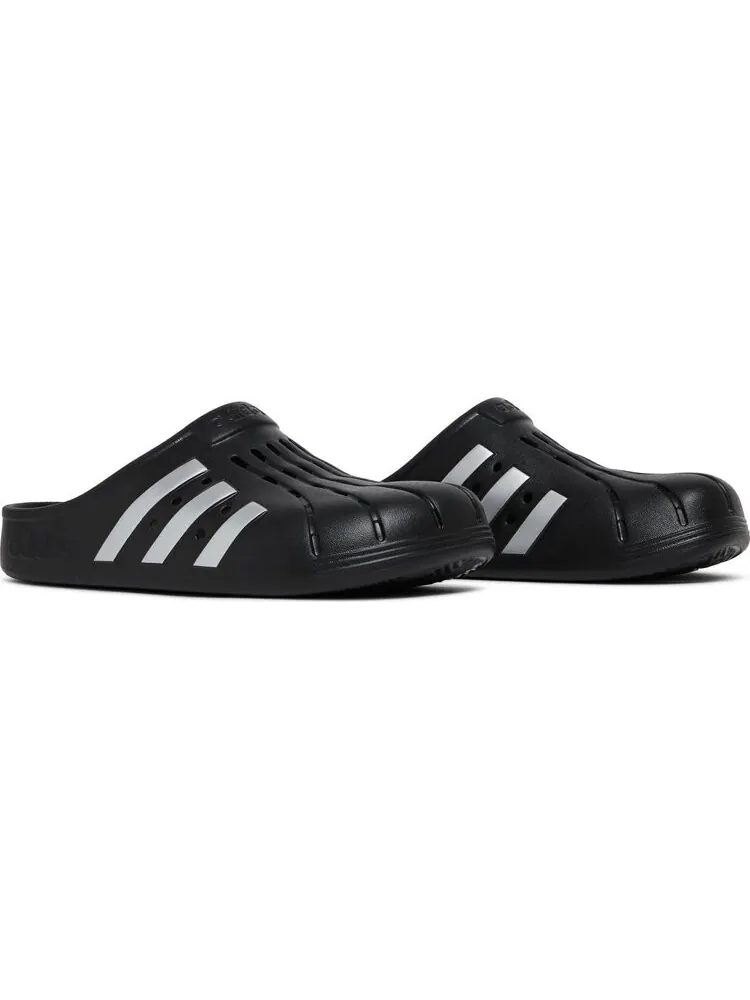 Сандалии Adidas Adilette Clog 'Black Silver' — изображение 8 из 8, черный