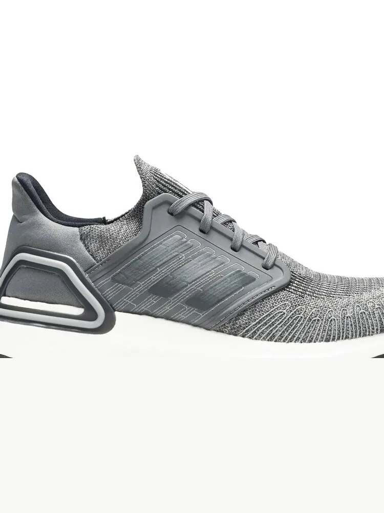 Кроссовки Adidas UltraBoost 20 'Wolf Grey' — изображение 2 из 8, серый