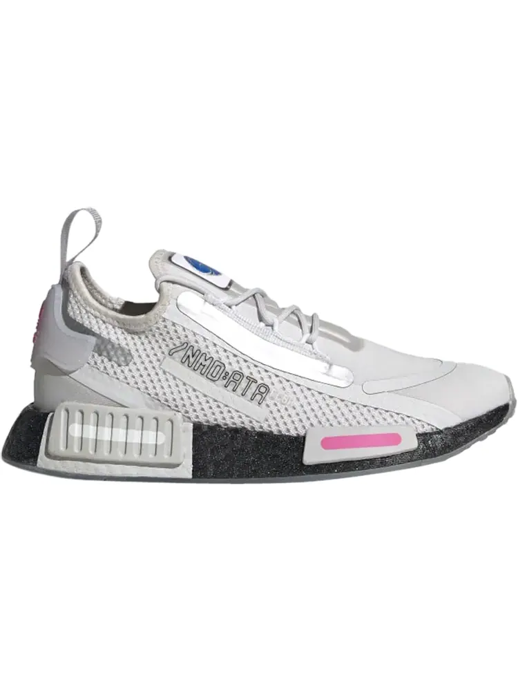 Кроссовки Adidas NASA x NMD_R1 Spectoo J 'Grey Core Black' — изображение 1 из 1, серый