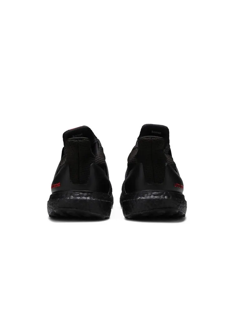 Кроссовки adidas UltraBoost 'Black' — изображение 7 из 9, черный/красный