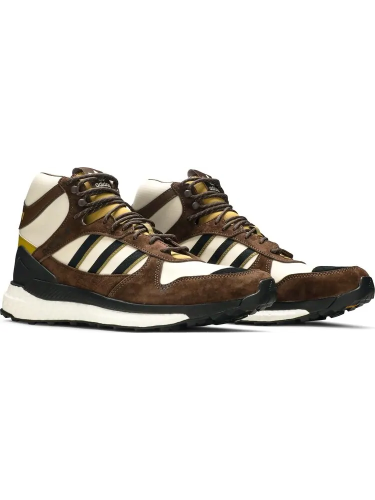 Кроссовки Adidas Human Made x Marathon Free Hiker 'Khaki Brown' — изображение 8 из 8, коричневый