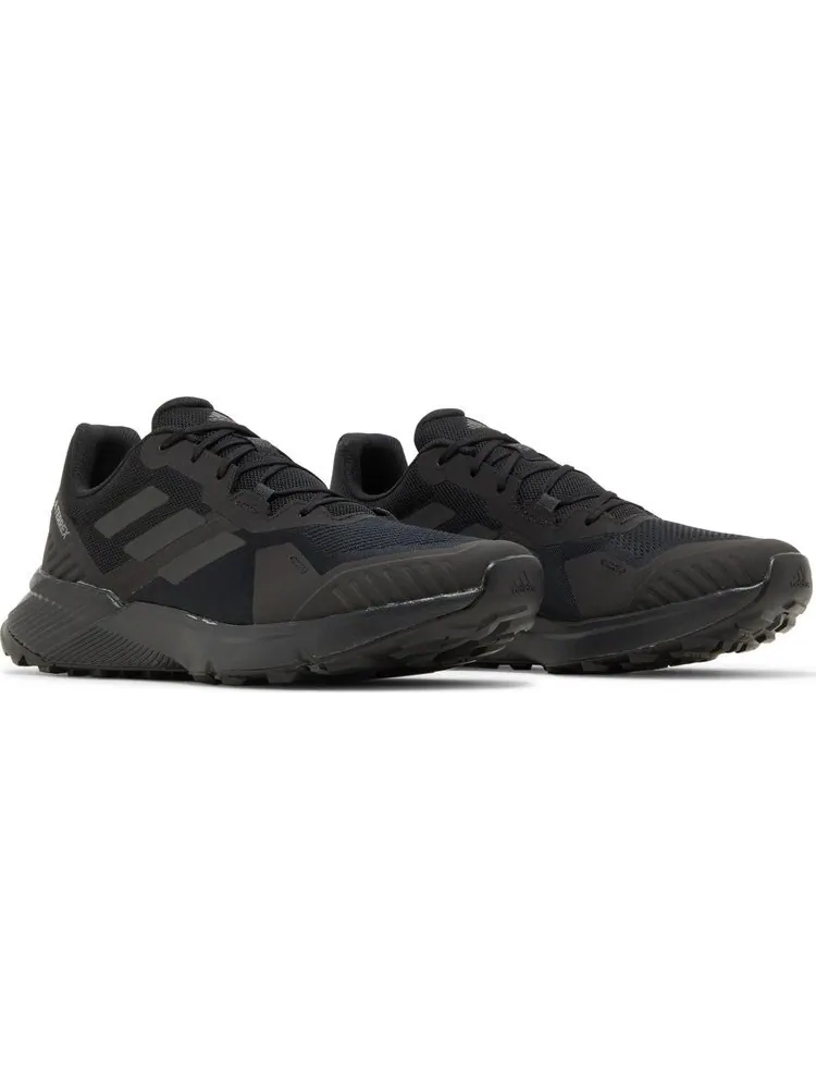 Кроссовки Adidas Terrex Soulstride 'Black Carbon' — изображение 8 из 8, черный