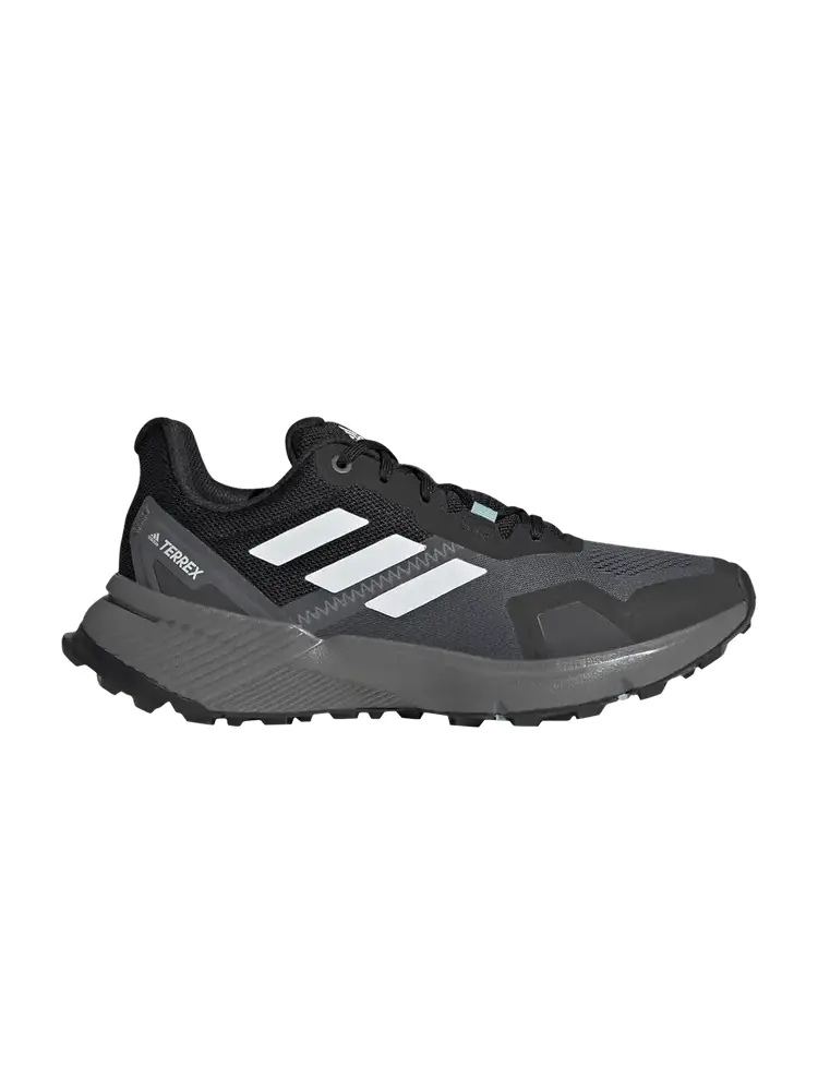 Кроссовки Wmns Terrex Soulstride Trail 'Black Mint Ton' — изображение 1 из 1, черный