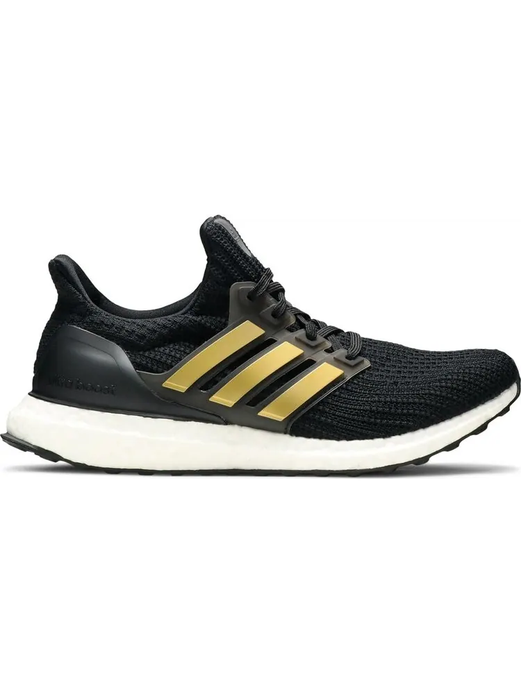 Кроссовки Adidas Wmns Ultraboost 4.0 DNA 'Black Gold Metallic' — изображение 1 из 8, черный
