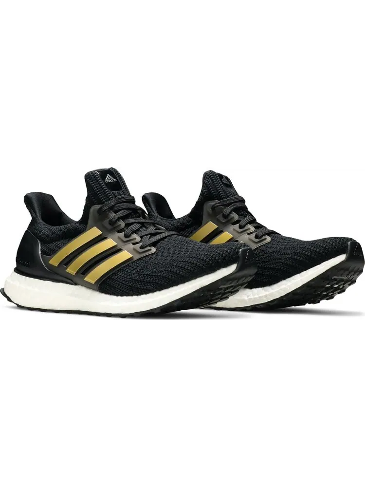 Кроссовки Adidas Wmns Ultraboost 4.0 DNA 'Black Gold Metallic' — изображение 8 из 8, черный