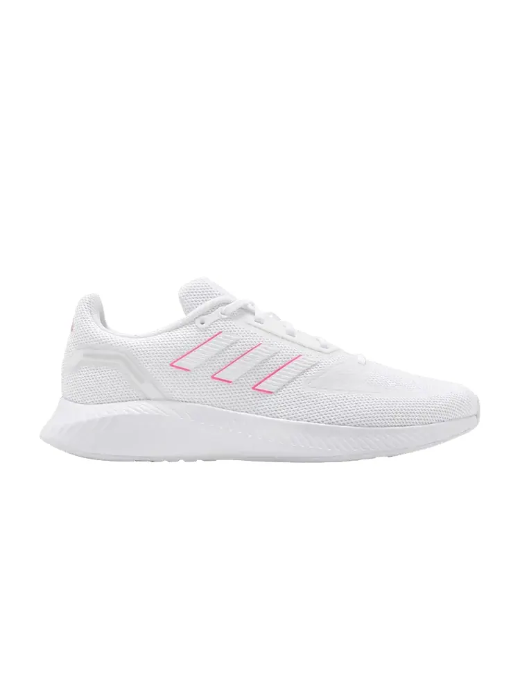 Кроссовки adidas Wmns Runfalcon 2.0 'White Screaming Pink' — изображение 1 из 1, белый/белый/розовый