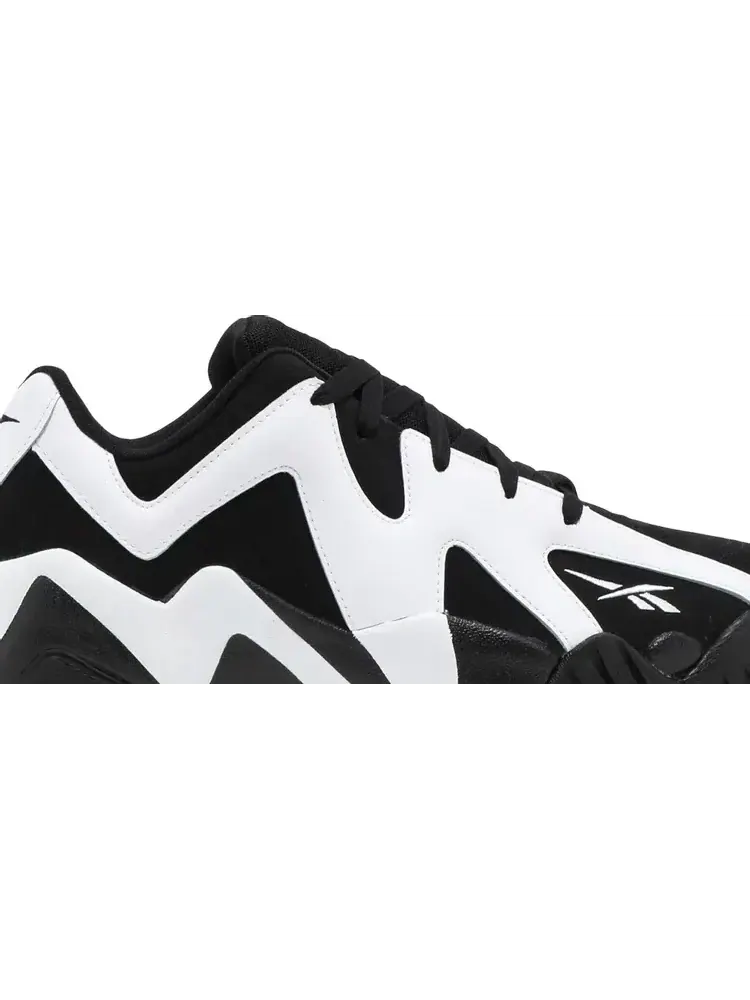 Кроссовки kamikaze 2 low og 'black white' 2021 Reebok — изображение 2 из 8, черный