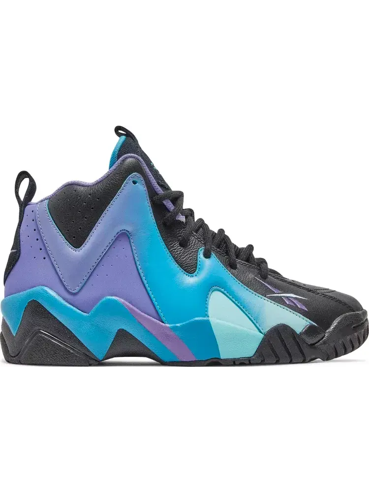 Кроссовки kamikaze 2 mid 'ombre pack - digital glow purple' Reebok — изображение 1 из 8, синий