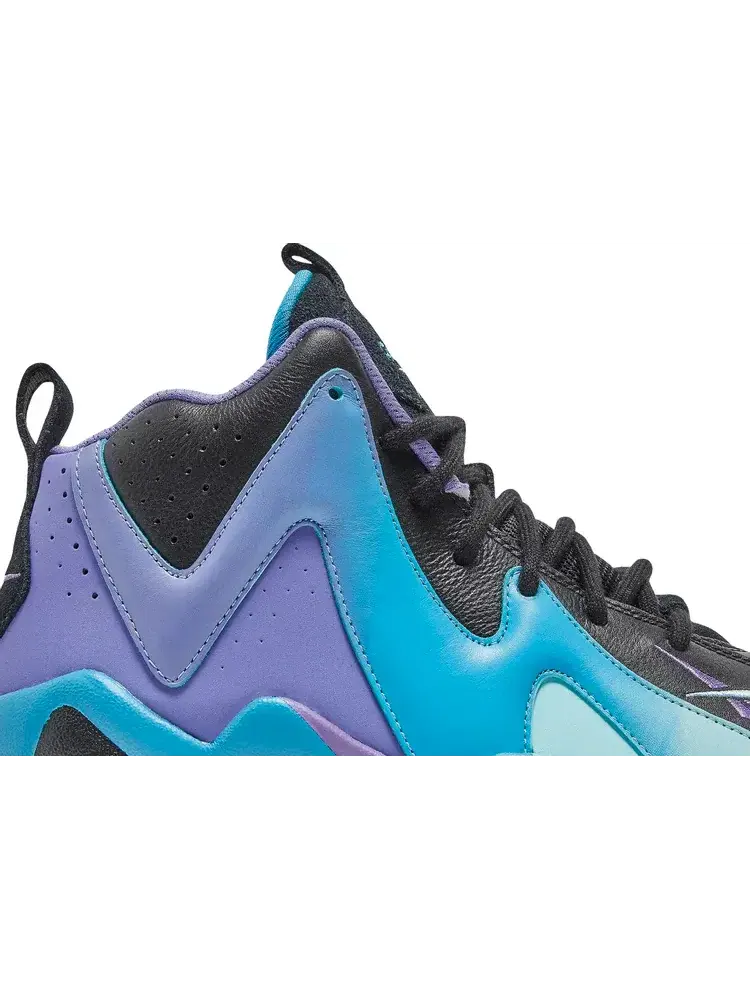 Кроссовки kamikaze 2 mid 'ombre pack - digital glow purple' Reebok — изображение 2 из 8, синий