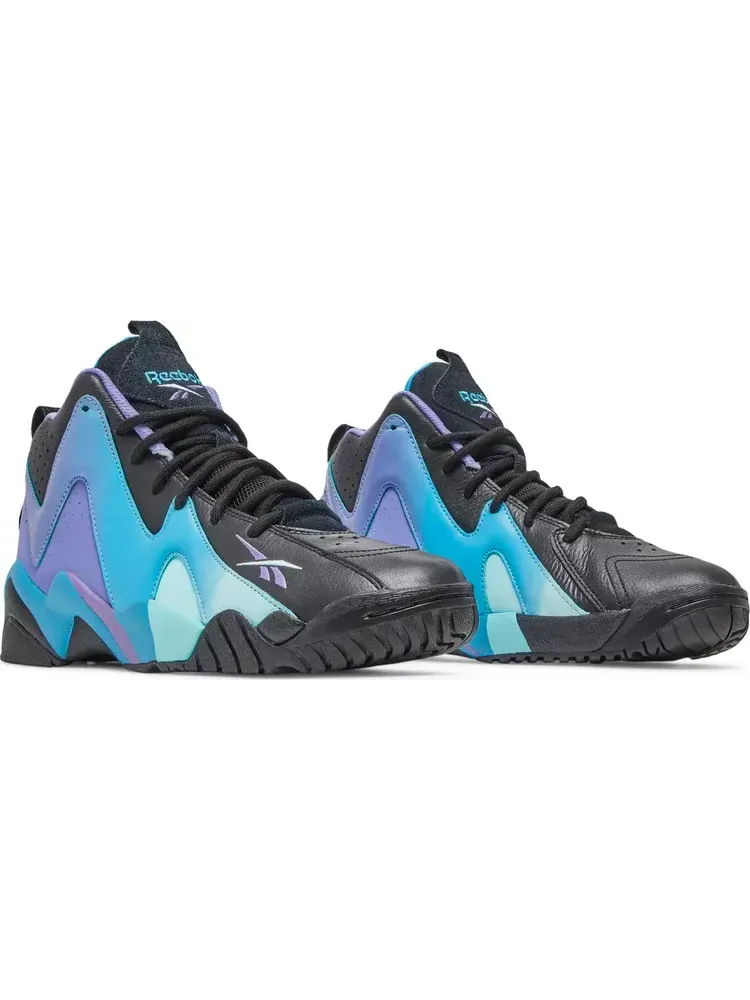 Кроссовки kamikaze 2 mid 'ombre pack - digital glow purple' Reebok — изображение 8 из 8, синий