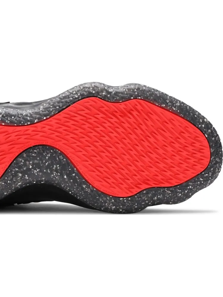 Кроссовки Adidas Dame 7 'EXTPLY - Opponent Advisory - Black Vivid Red' — изображение 5 из 8, черный