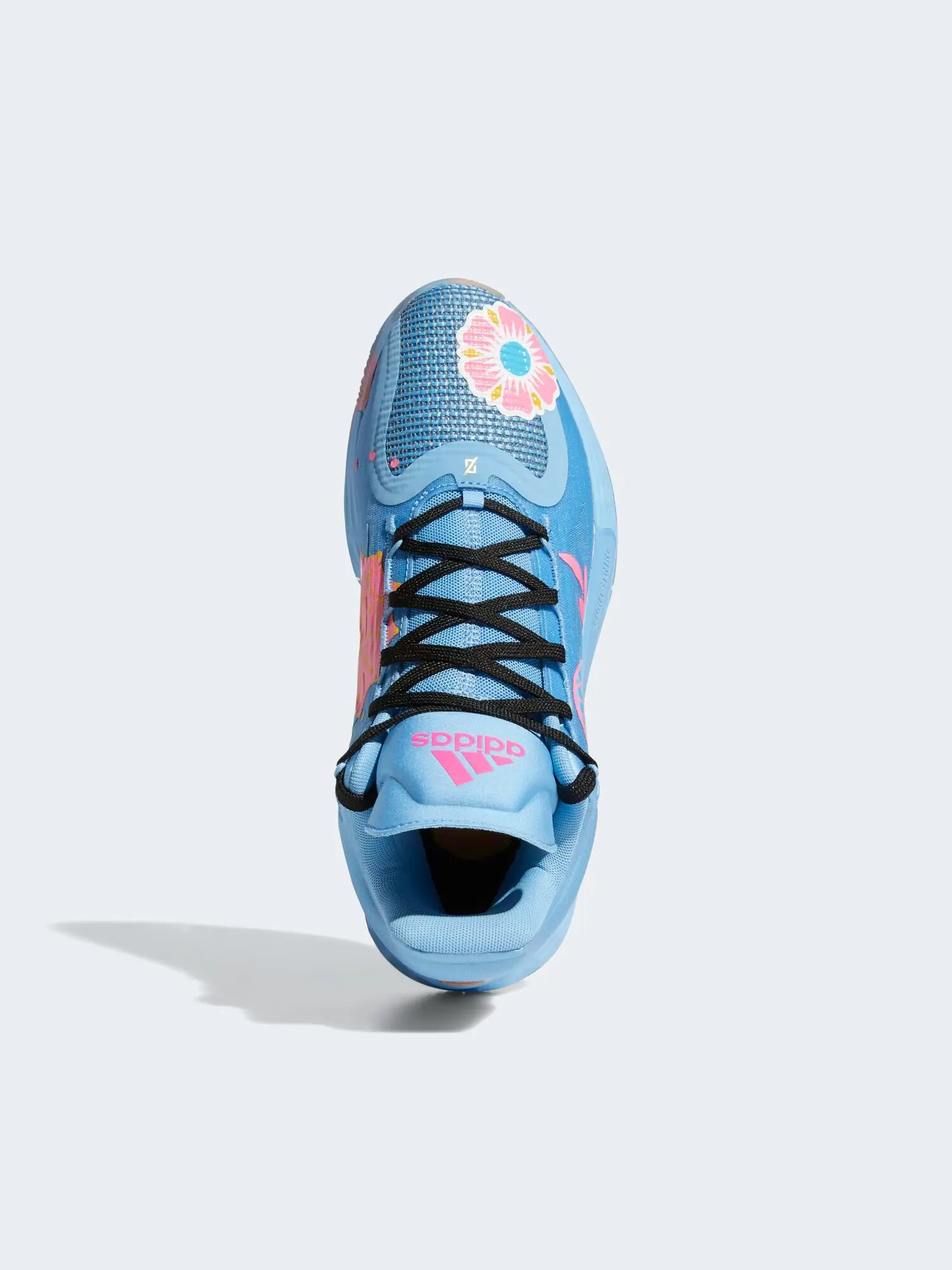 Баскетбольные кроссовки Adidas D Rose 11 унисекс — изображение 2 из 8, голубой