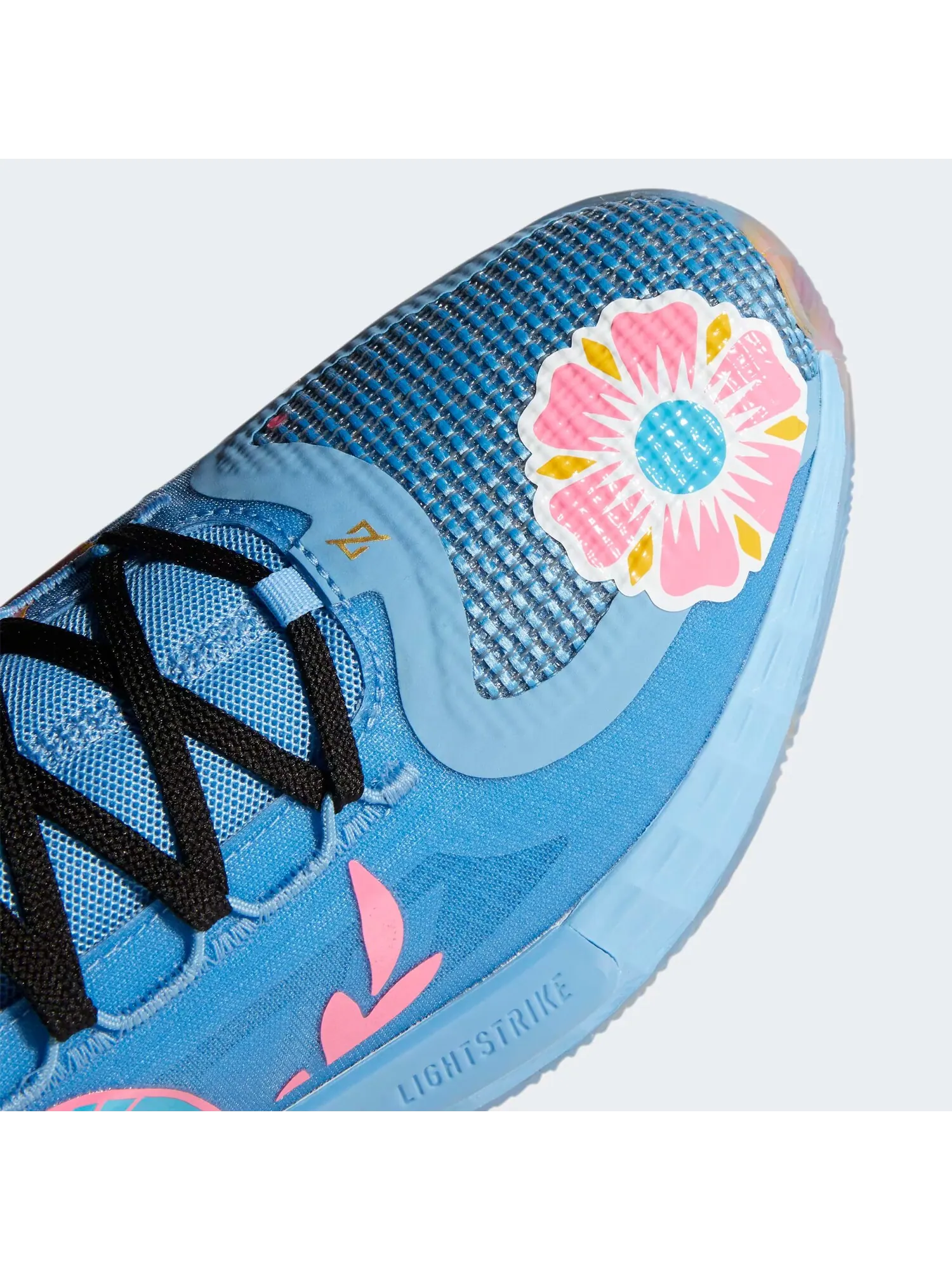 Баскетбольные кроссовки Adidas D Rose 11 унисекс — изображение 8 из 8, голубой