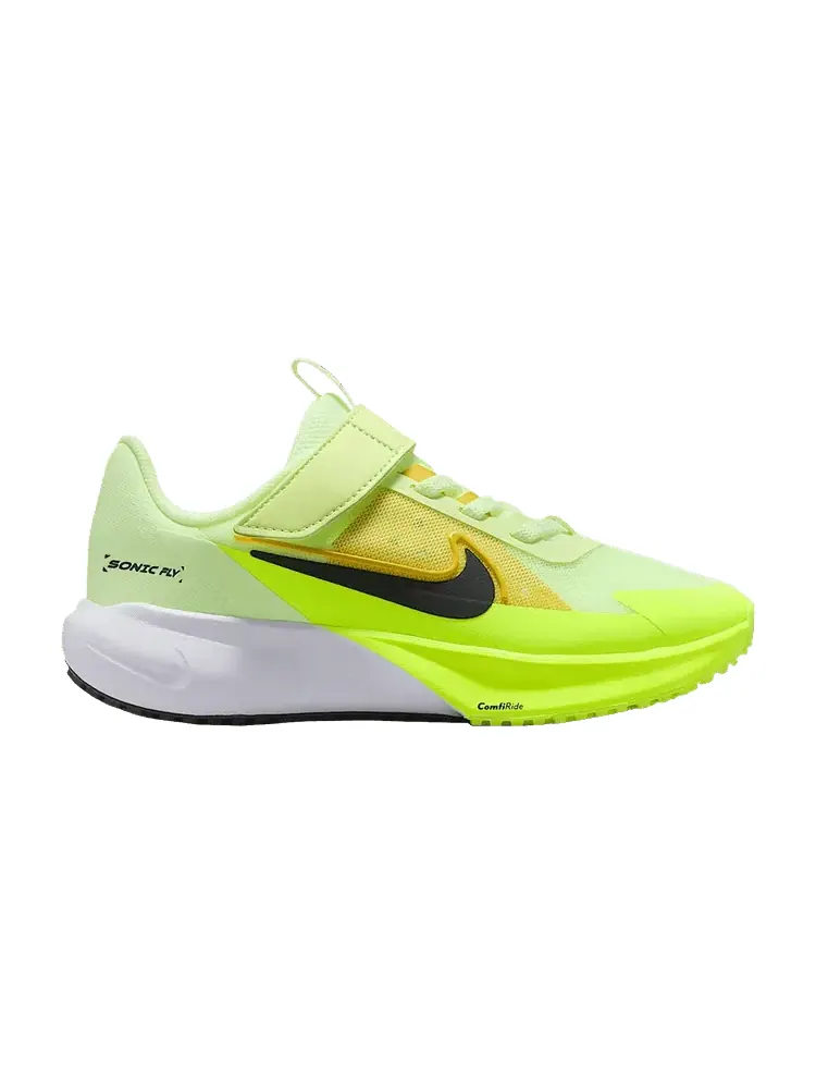 Кроссовки Nike Sonic Fly PS, Barely Volt — изображение 1 из 1, зеленый