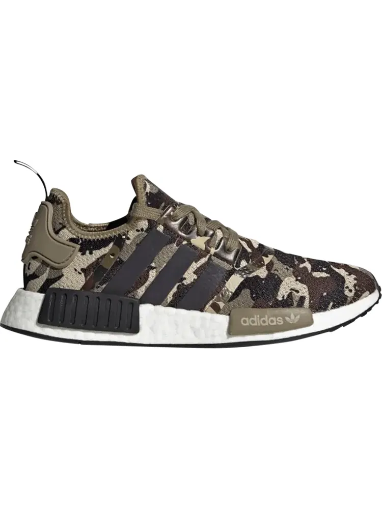 Кроссовки Adidas NMD_R1 'Savanna Camo' — изображение 1 из 1, коричневый