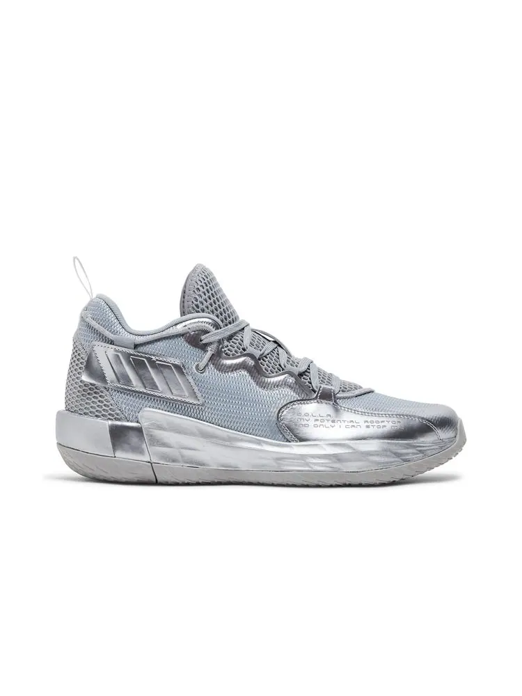Кроссовки Dame 7 EXTPLY 'Silver Metallic' — изображение 1 из 8, серебристый металлик