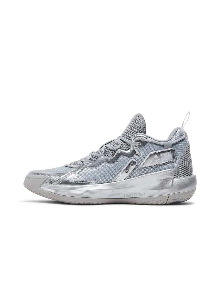 Кроссовки Dame 7 EXTPLY 'Silver Metallic' — изображение 3 из 8, серебристый металлик