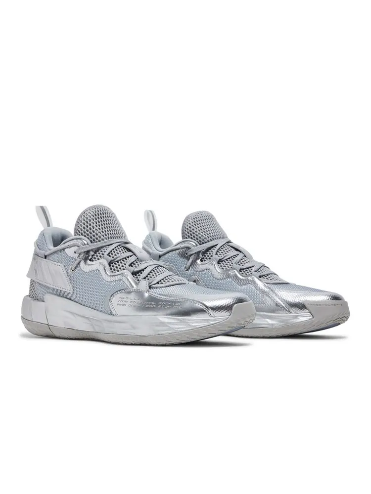 Кроссовки Dame 7 EXTPLY 'Silver Metallic' — изображение 8 из 8, серебристый металлик