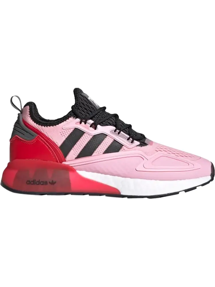 Кроссовки Adidas Ninja x ZX 2K Boost 'Time In - True Pink Scarlet' — изображение 1 из 1, розовый