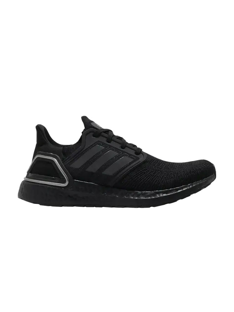 Кроссовки adidas UltraBoost 20 'All Blacks' — изображение 1 из 1, черный/черный/черный