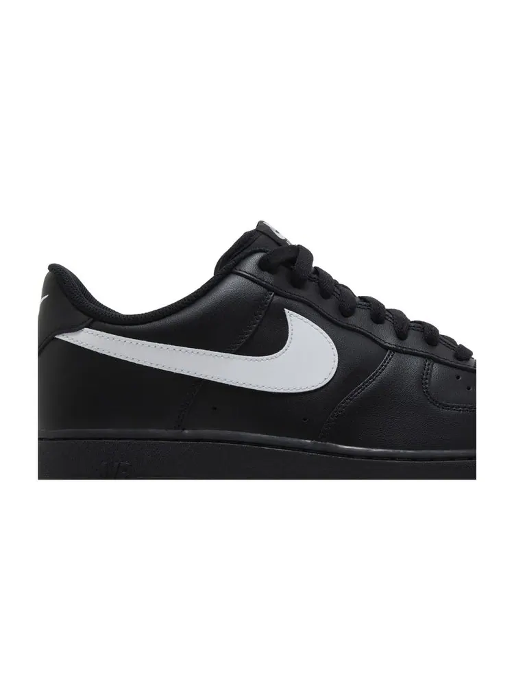 Кроссовки Air Force 1 '07 'Black White' — изображение 2 из 8, черный