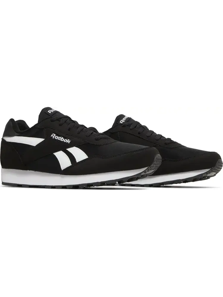 Кроссовки rewind run 'black white' Reebok — изображение 8 из 8, черный