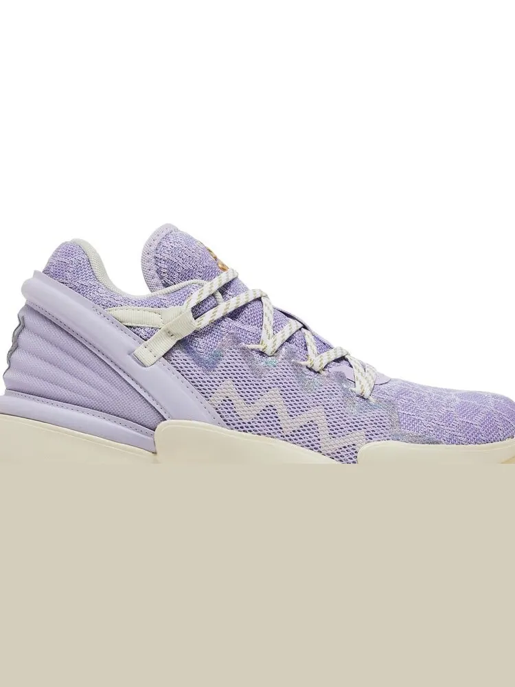 Кроссовки Adidas D.O.N. Issue #2 'Christmas Pack - Purple Tint' — изображение 2 из 8, фиолетовый
