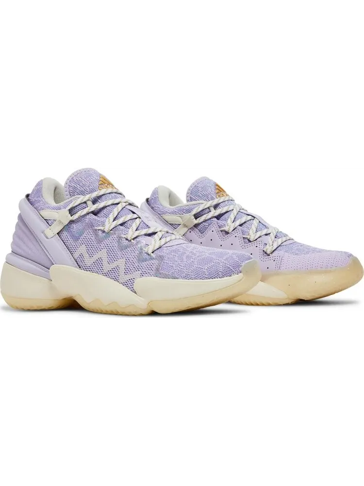 Кроссовки Adidas D.O.N. Issue #2 'Christmas Pack - Purple Tint' — изображение 8 из 8, фиолетовый