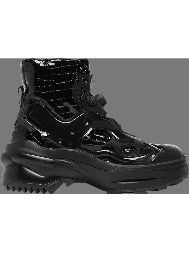 Кроссовки maison margiela x instapump fury tabi 'black' Reebok — изображение 1 из 1, черный