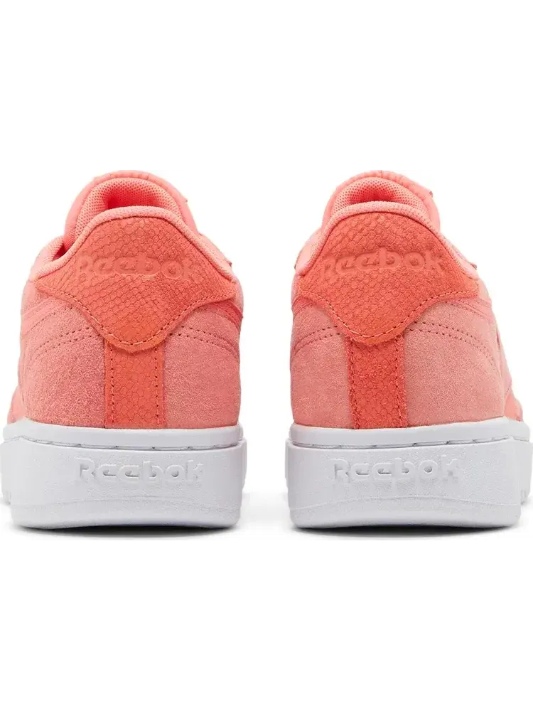 Кроссовки wmns club c double 'twisted coral' Reebok, апельсин — изображение 6 из 8, оранжевый