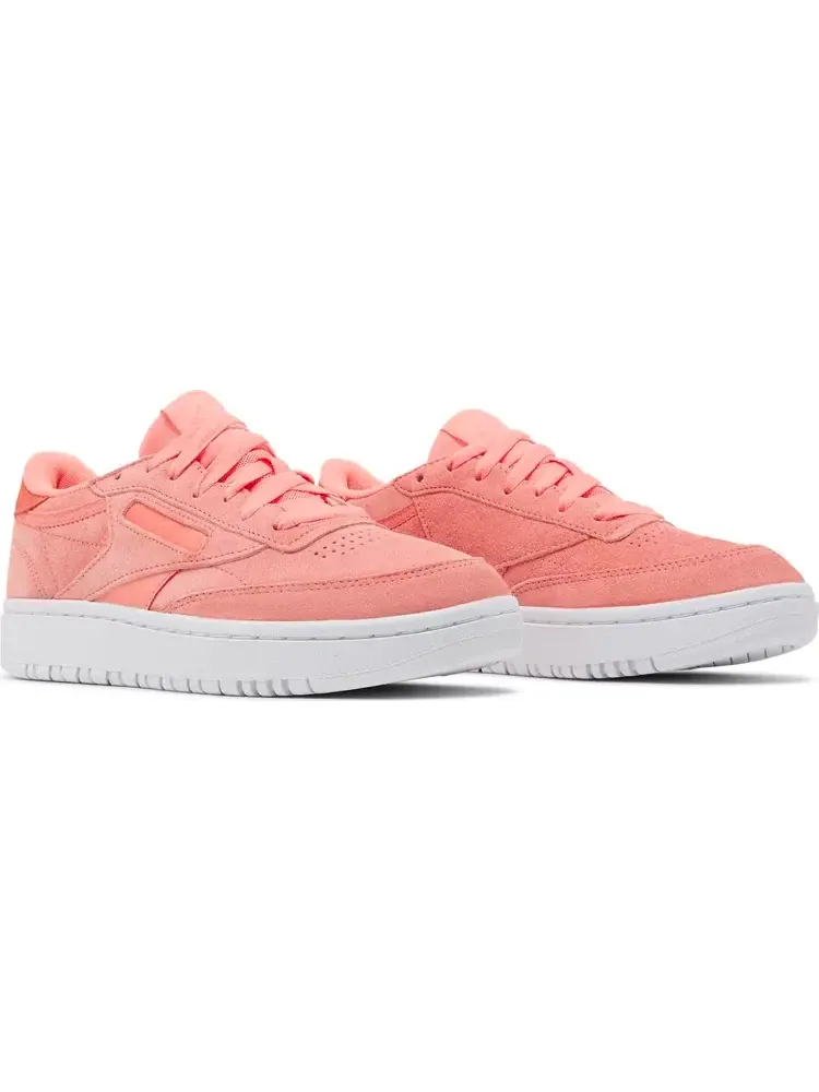 Кроссовки wmns club c double 'twisted coral' Reebok, апельсин — изображение 8 из 8, оранжевый