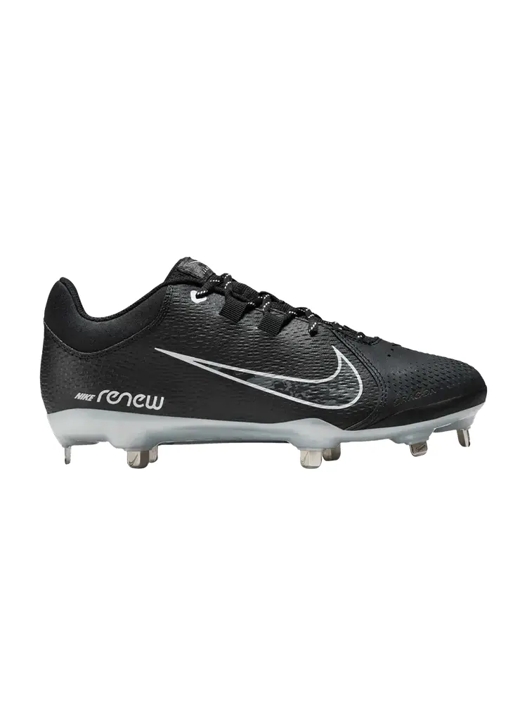 Кроссовки Nike Wmns Hyperdiamond 4 Pro Black Pure Platinum — изображение 1 из 1, черный платиновый