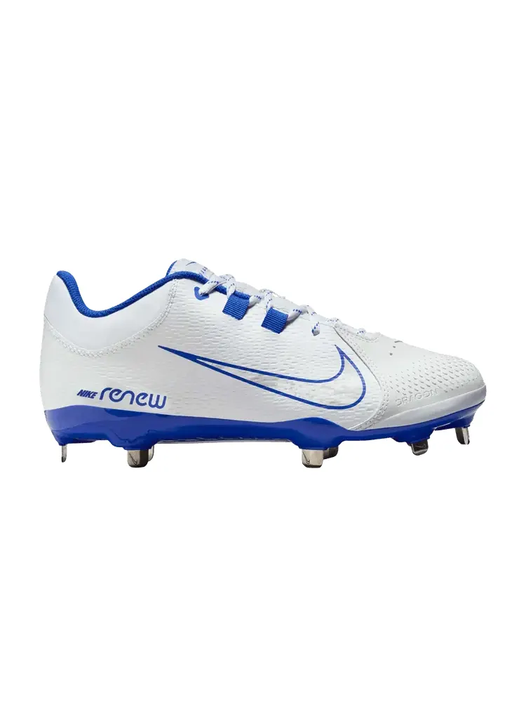 Кроссовки Nike Wmns Hyperdiamond 4 Pro White Hyper Royal — изображение 1 из 1, белый