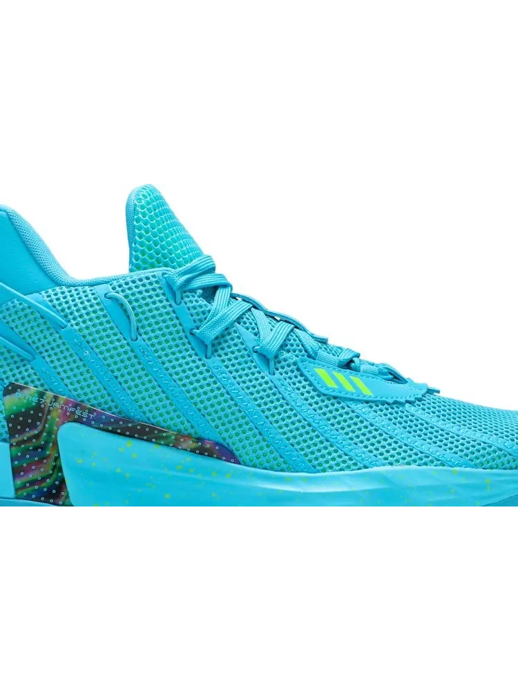 Кроссовки Adidas Dame 7 — изображение 2 из 8, синий/зеленый