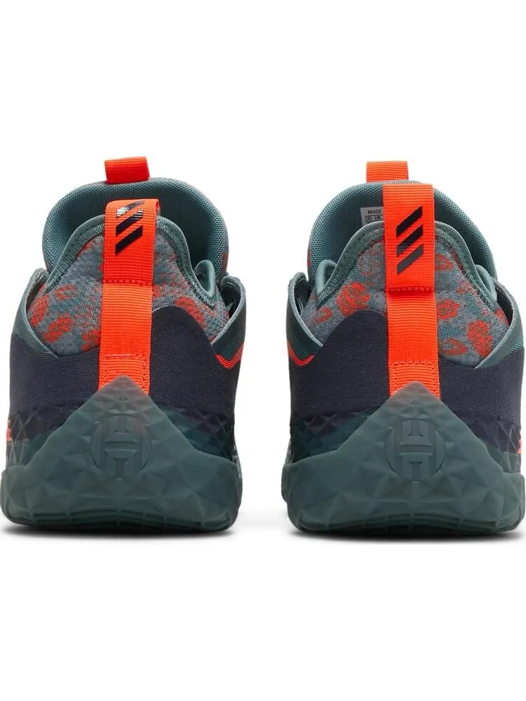 Кроссовки Adidas Harden Vol. 5 Futurenatural 'Floral - Hazy Emerald' — изображение 6 из 8, зеленый