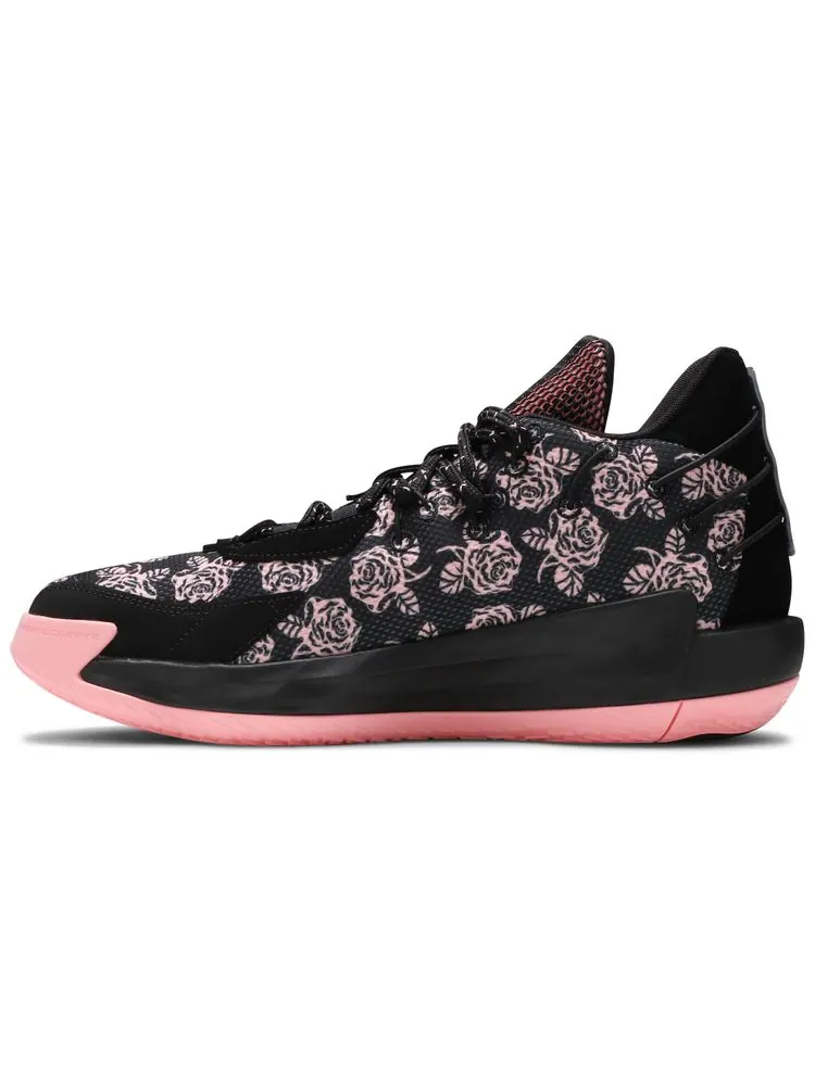 Кроссовки adidas Dame 7 'Rose City' — изображение 3 из 8, черный