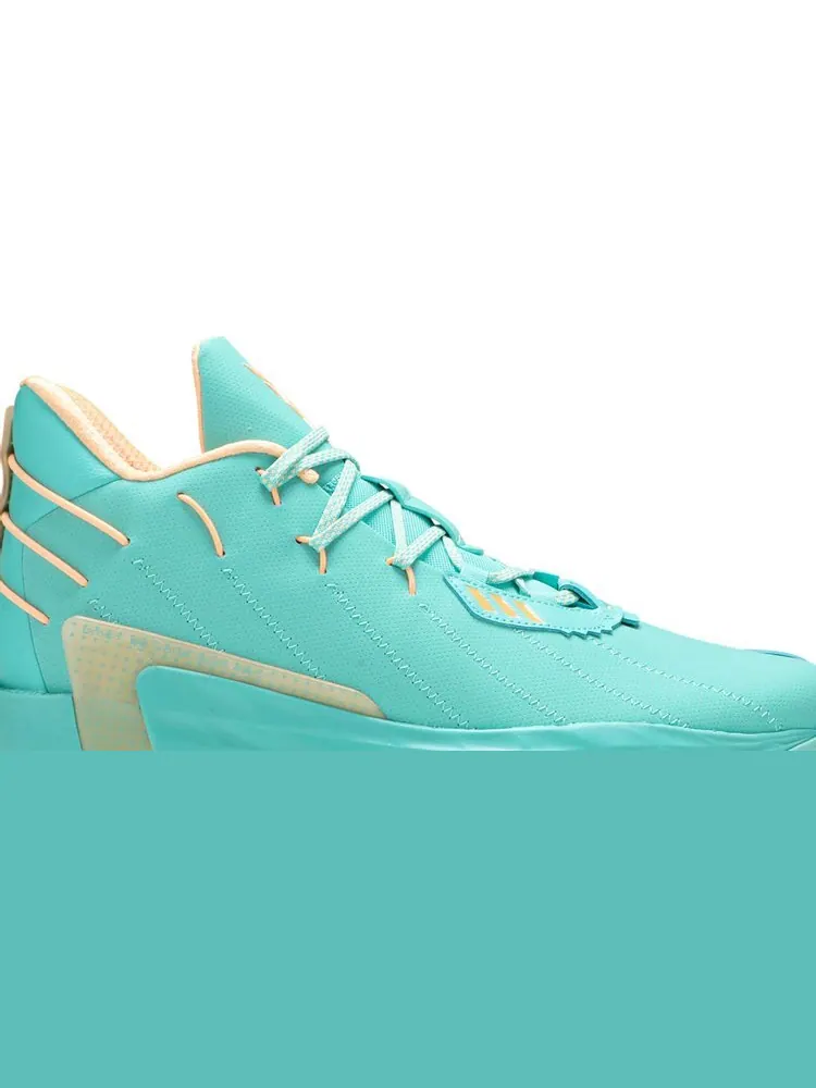 Кроссовки Adidas Dame 7 'Acid Mint' — изображение 2 из 8, зеленый
