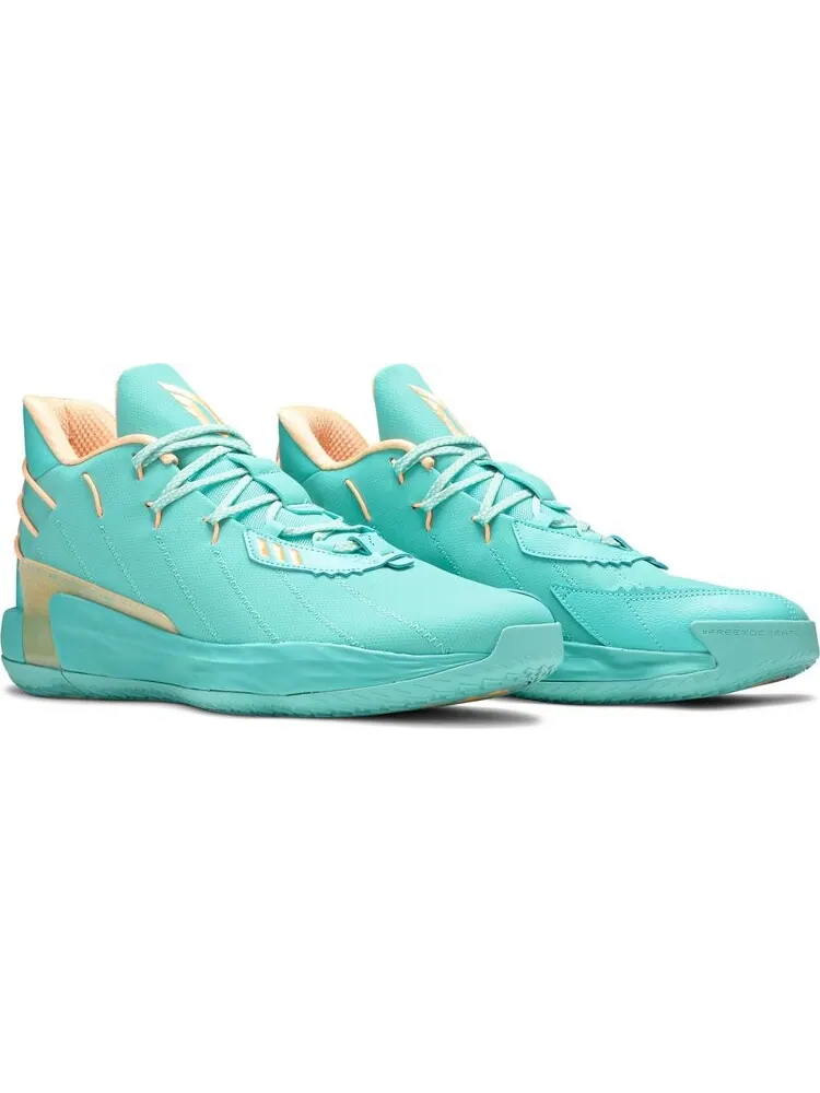 Кроссовки Adidas Dame 7 'Acid Mint' — изображение 8 из 8, зеленый