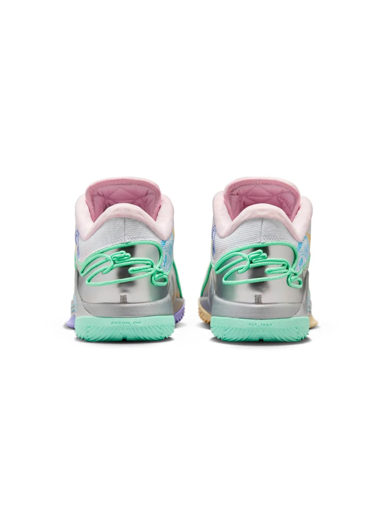 Баскетбольные кроссовки Monopoly x Nike LeBron 22 'Currency' — изображение 5 из 10, белый/мультиколор