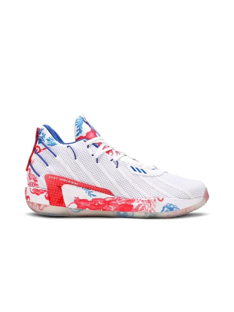 Кроссовки Adidas Dame 7 — изображение 1 из 4, белый