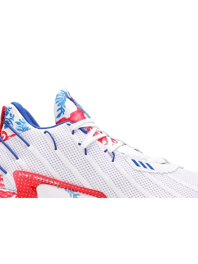 Кроссовки Adidas Dame 7 — изображение 2 из 4, белый