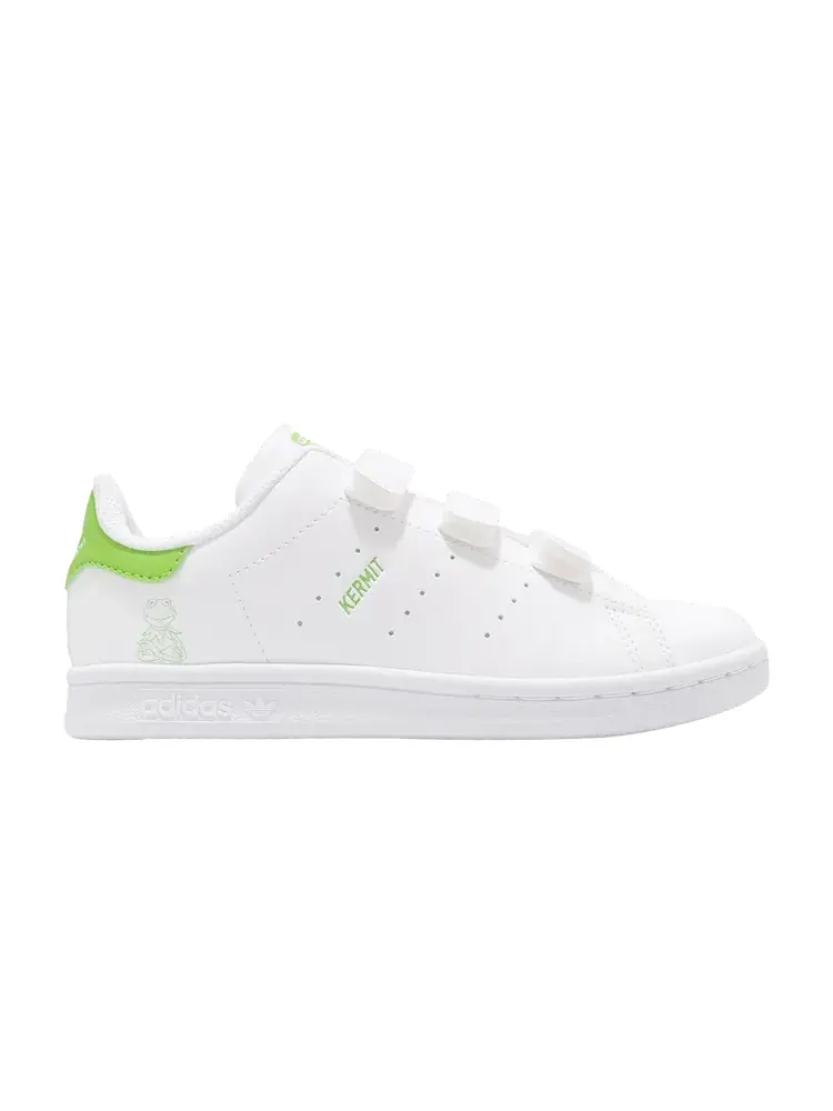 Кроссовки adidas The Muppets x Stan Smith Little Kid 'Kermit The Frog' — изображение 1 из 1, белый//белый