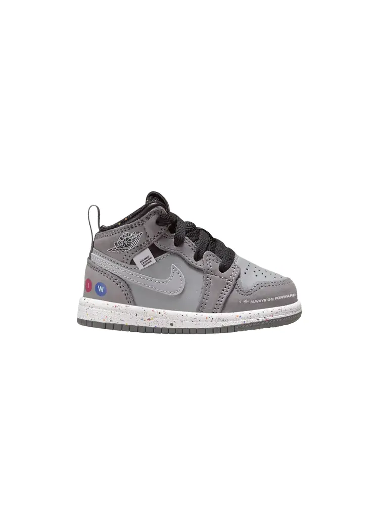 Кроссовки Air Jordan 1 Mid Wings TD — изображение 1 из 1, серый