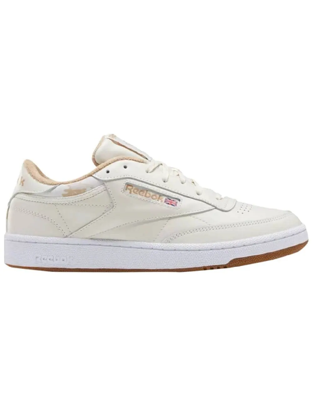 Кроссовки Reebok Club C 85 — изображение 1 из 1, белый-бежевый
