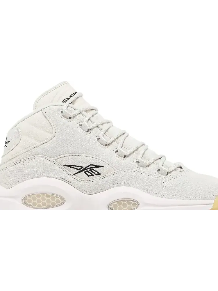 Кроссовки question mid 'boktober' Reebok — изображение 2 из 8, белый