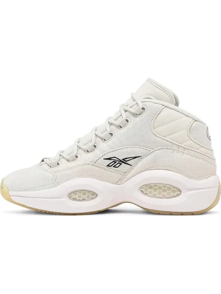 Кроссовки question mid 'boktober' Reebok — изображение 3 из 8, белый