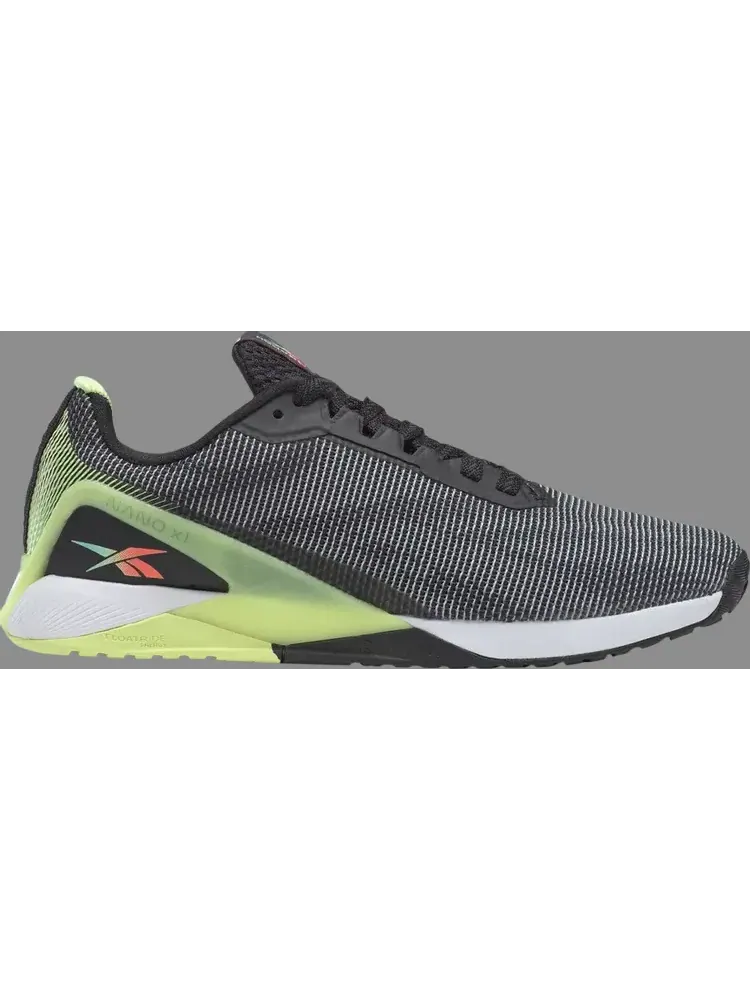 Кроссовки wmns nano x1 grit 'black energy glow' Reebok — изображение 1 из 1, черный