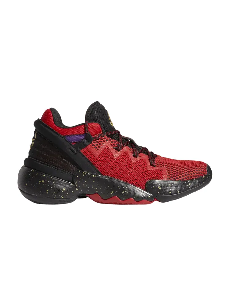 Кроссовки Adidas D.O.N. Issue #2 J, Chinese New Year — изображение 1 из 1, красный