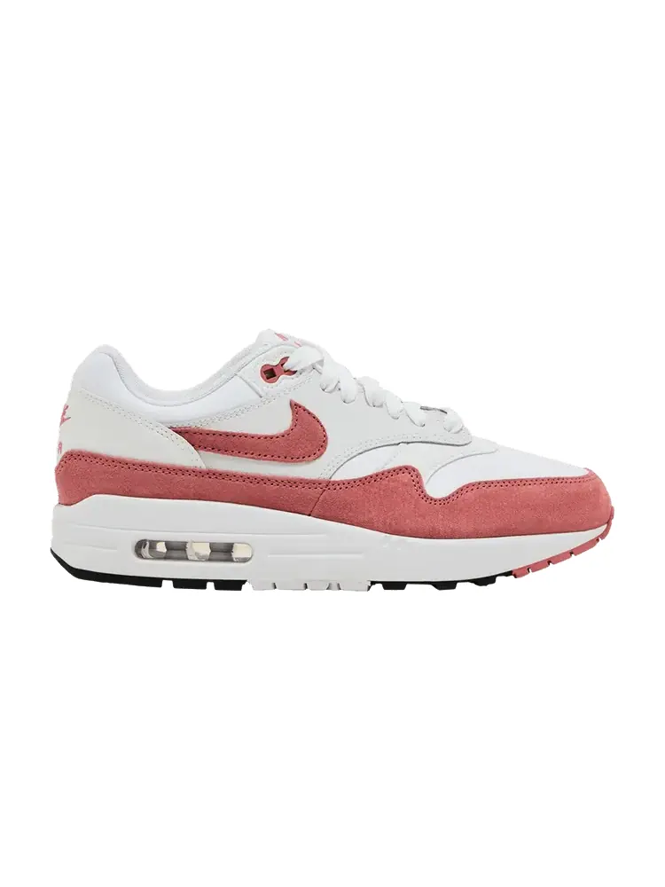 Кроссовки Nike Wmns Air Max 1 '87 'Canyon Pink' — изображение 1 из 9, белый/розовый/белый