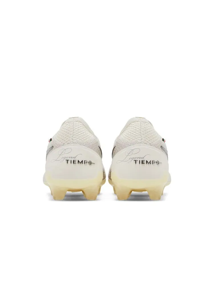 Кроссовки Nike Tiempo Legend 10 Elite Luxe FG Made in Italy — изображение 6 из 8, белый